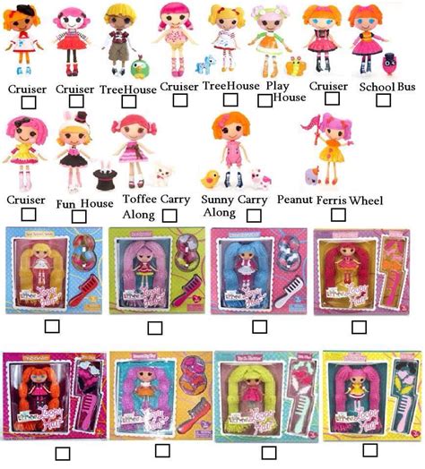 lalaloopsy toys|list of lalaloopsy dolls.